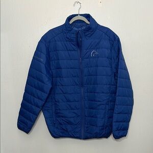 Cozy Blue Puffer Coat for Ultimate Warmth